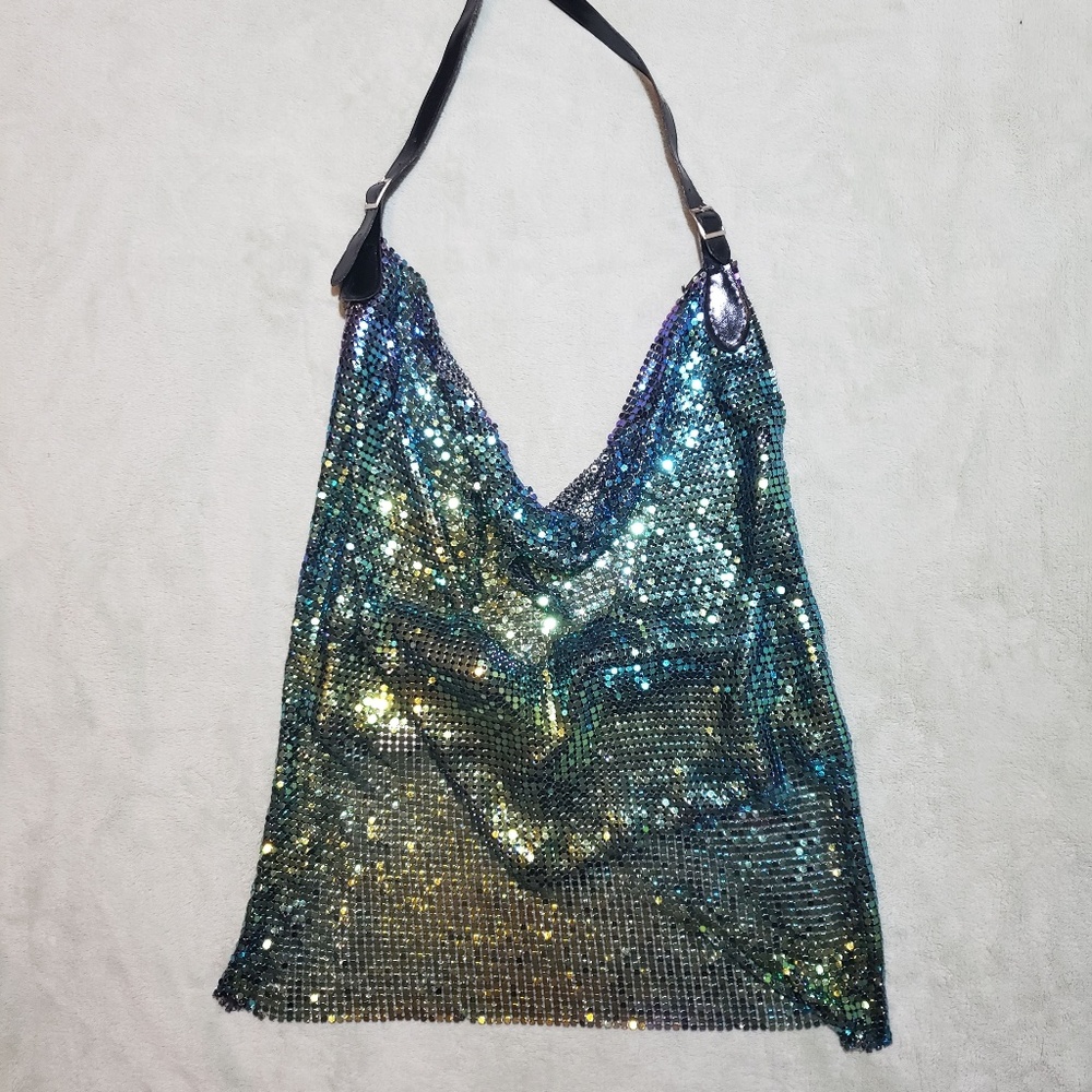 SOLD Mermaid Chain Backless Top - Halloween